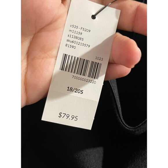 Lane Bryant Ponte Sequin-Trim Leggings - NWT - 18/20 SHORT - Picture 8 of 8